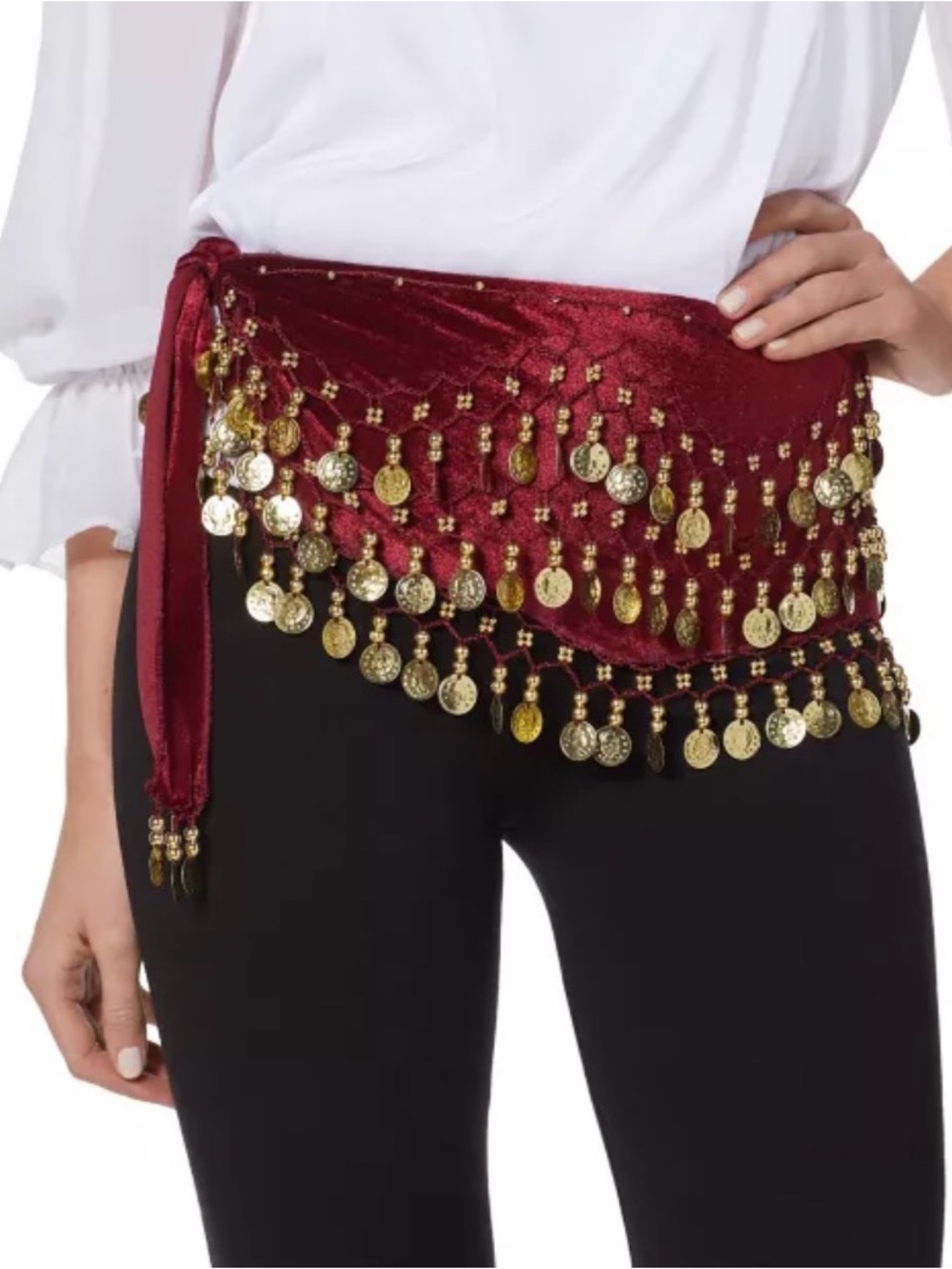 Spirit Fortune Teller Accessories Scarf, belt, bag, jewelry, Cards, Coins & Gems